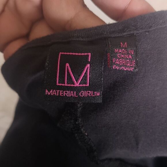 Material Girl Bodycon Net Back Mini Dress Medium Black - Picture 9 of 16